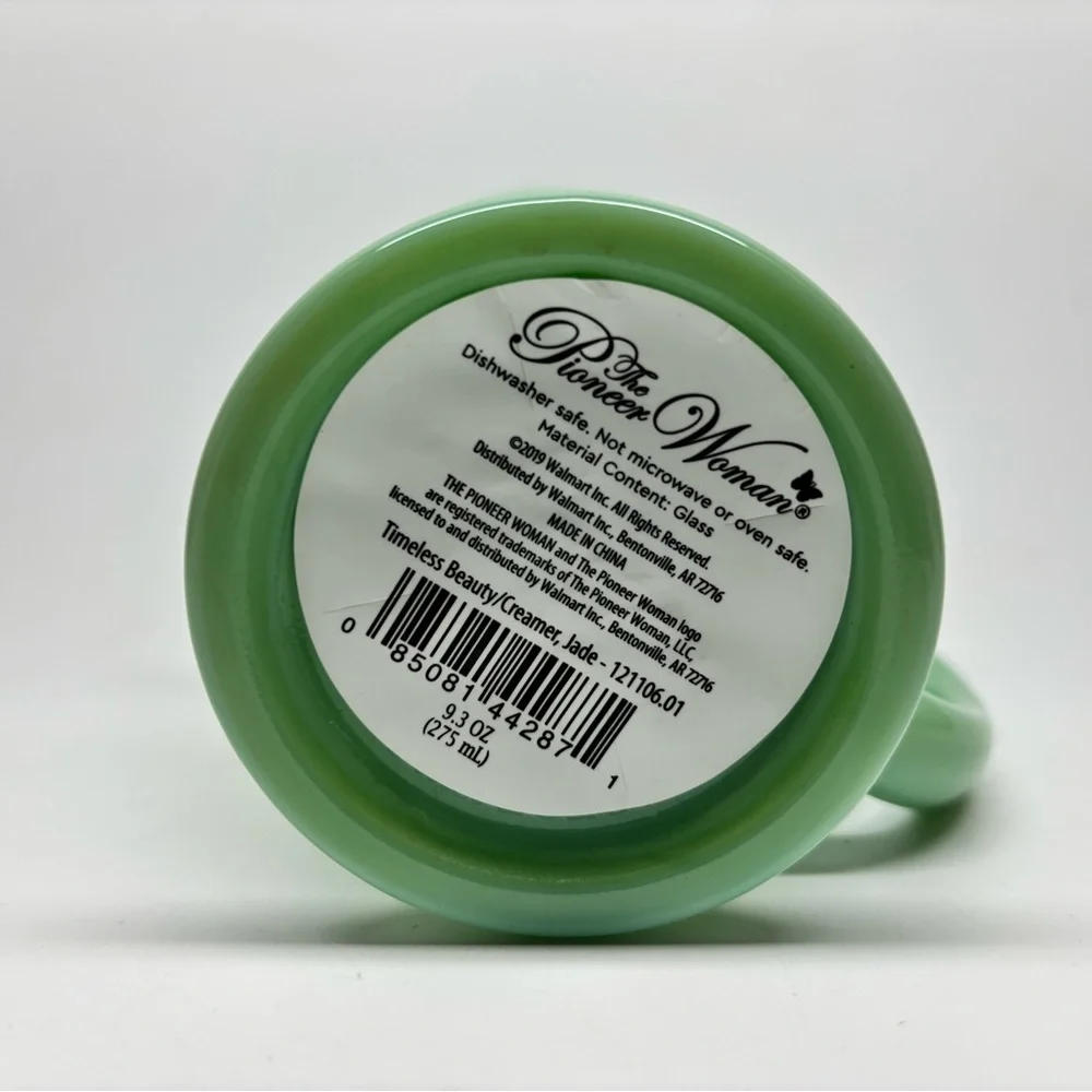 Pioneer Woman Timeless Beauty Jade Creamer NEW 9.3oz - Picture 5 of 6